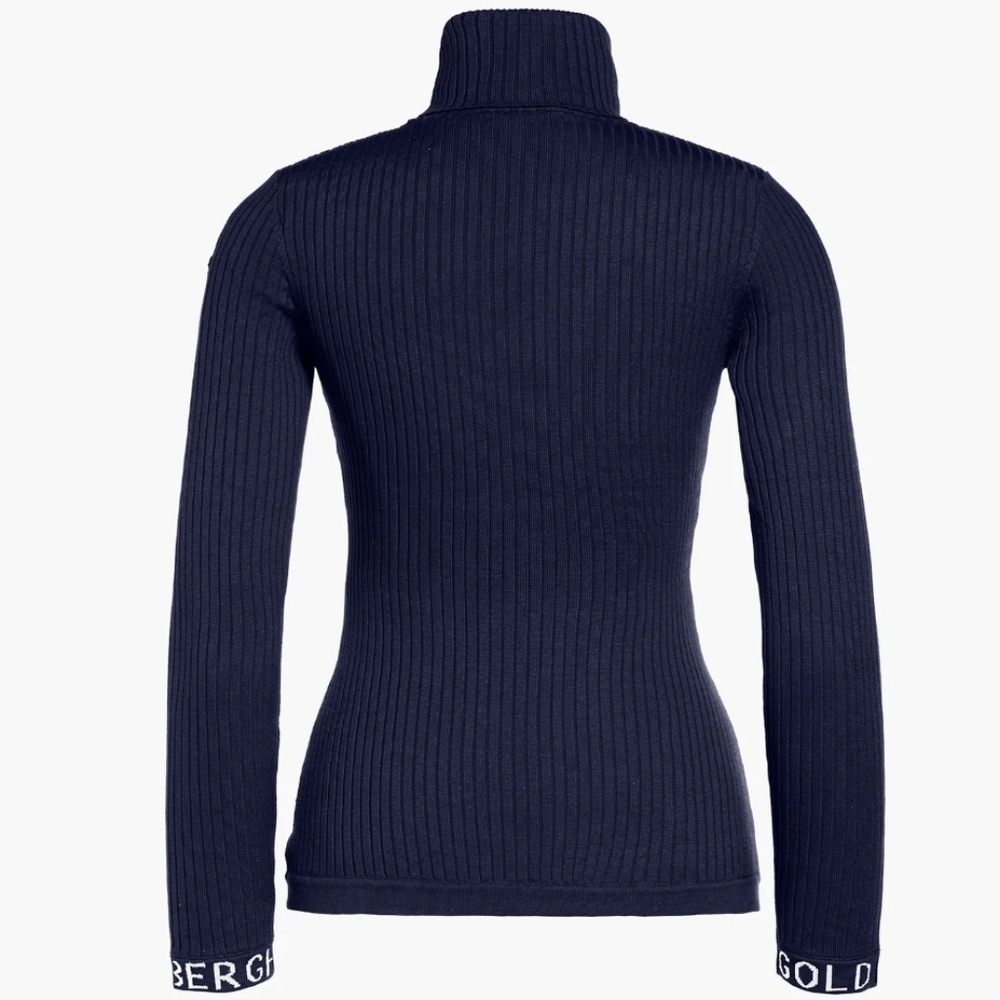Goldbergh Mira Turtleneck Sweater French Blue Navy